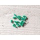 Perles Rectangles 7 x 3 mm Green Turquoise