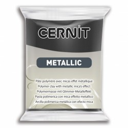 Pâte CERNIT Metallic Hématite n° 169