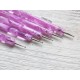 Set de 5 Outils embossing double embout ( dotting tool ) 0.8 mm - 3 mm