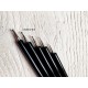 Set de 5 Outils embossing double embout ( dotting tool ) 0.5 mm - 3 mm