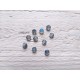 10 Perle Palet 6 mm Silver Blue AB