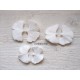 3 Moules fleurs de ginkgo * Moule silicone pour pâte polymère