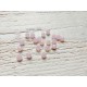 20 Perles Abacus 6 mm Rose Opal