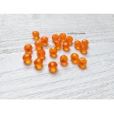 10 Perles ABACUS 8 mm Orange