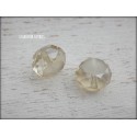 1 Perle Palet 12 mm Champagne