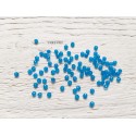 50 Perles Abacus 2 mm Bleu Opal