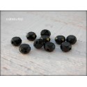 10 Perle Palet 6 mm Noir