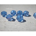 10 Perles ABACUS 8 mm Bleu Sapphir