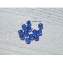 10 Perles ABACUS 8 mm Bleu Cobalt AB