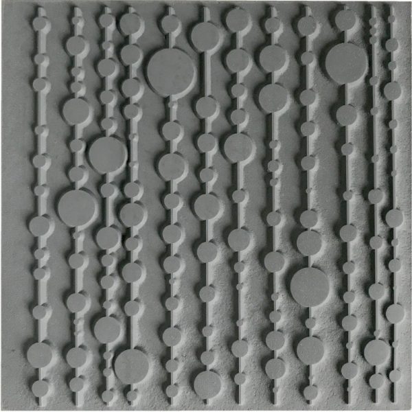 Plaque de texture " Pop Curtain By Ana Belchi " CERNIT