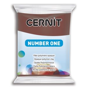 Pâte CERNIT Number One Brun  N° 800