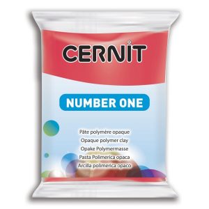 Pâte CERNIT Number One Carmin N°420