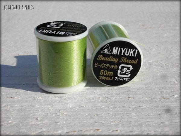 MIYUKI nylon beading thread B Perdidot