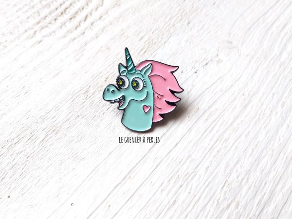 Pin's Crazy Licorne