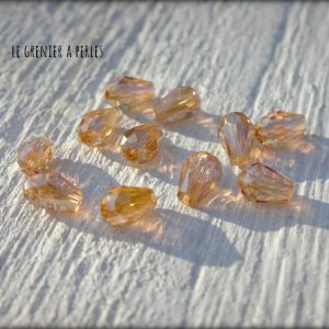 25 Gouttes 5 x 2 mm Light Topaz AB