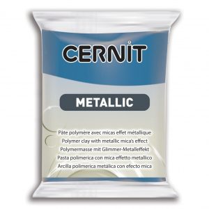 Pâte CERNIT Metallic Bleu n° 200