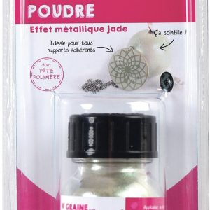 Poudre effet métallique Jade