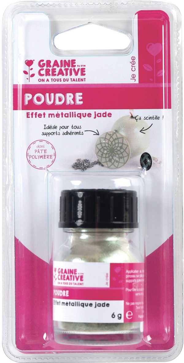 Poudre effet métallique Jade