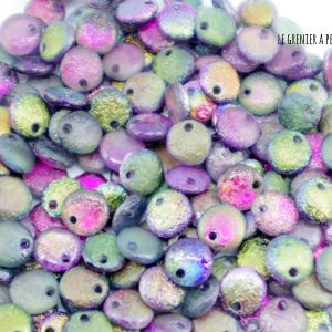 Lentilles 6 mm Etched Crystal Magic Purple ( 95500E )