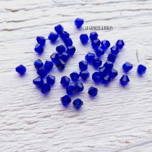 50 Toupies 4 mm Cobalt