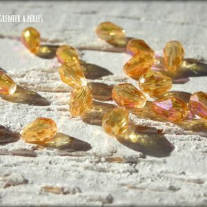 25 Gouttes 5 x 2 mm Topaz AB