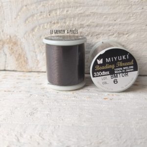 MIYUKI nylon beading thread B * Brown  N° 06