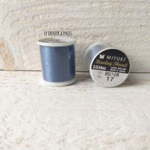 MIYUKI nylon beading thread B * Bleu  N° 17