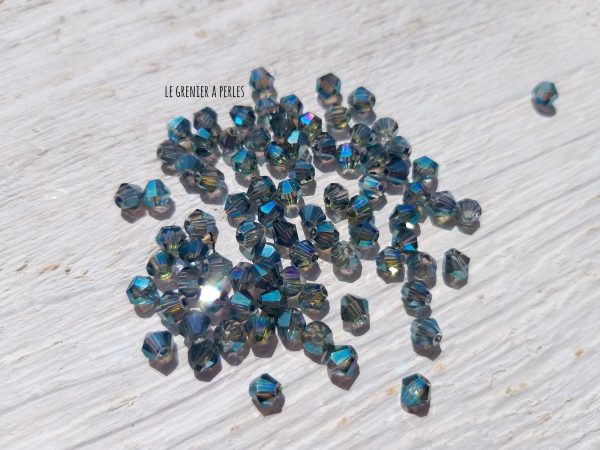 Toupies 4 mm Dark Erinite AB X 50