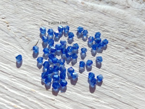 Toupies 3 mm Bleu AB X 50