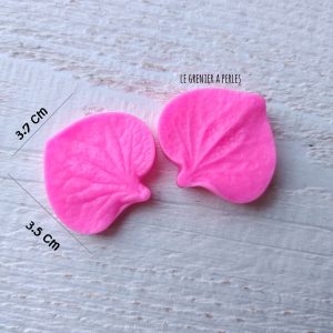 Moule Petite Fleur Orchidée * Moule silicone pour pâte polymère