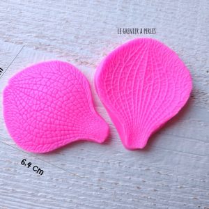 Moule Grande Fleur Orchidée * Moule silicone pour pâte polymère