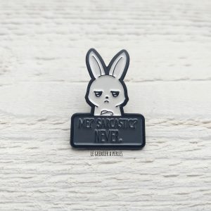 Pin’s Lapin sarcastique