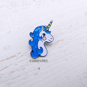 Pin’s Licorne Bleue