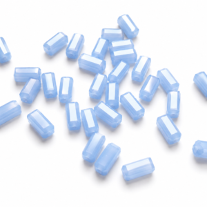 Perles Rectangles 7 x 3 mm 1833 sapphir opal perles en verre rectangle le grenier a perles