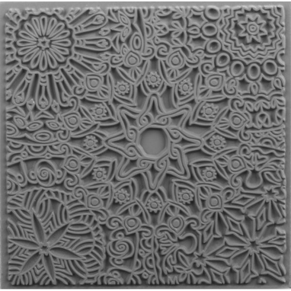 Plaque de texture " Mandala " CERNIT