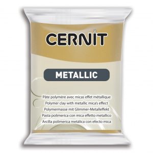 Pâte CERNIT Metallic Or riche n° 053