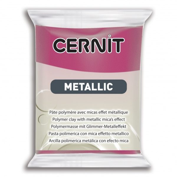 Pâte CERNIT Metallic Magenta n° 460