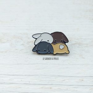 Pin’s 4 lapins mignons