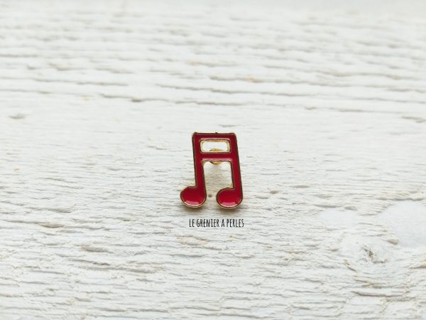 Pin's Notes de musique Double croche