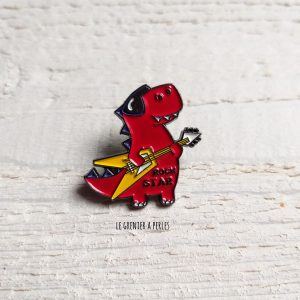 Pin’s Dino Rock Star