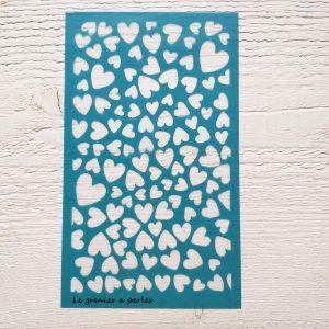 Silk Screen Coeurs – 3