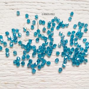 50 Toupies 3 mm Indicolite AB