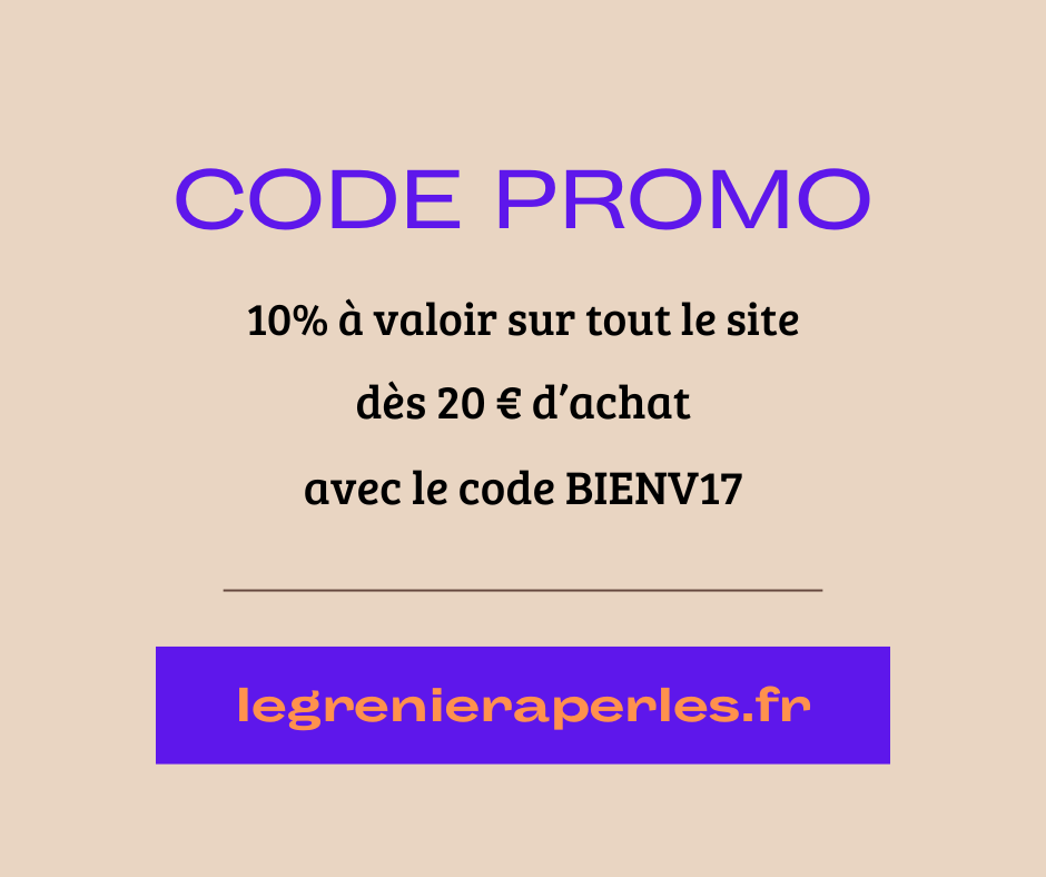 code promo le grenier a perles