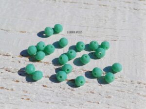 perles abacus 6 mm light turquoise