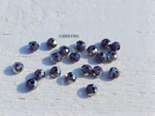 perles abacus violet argent