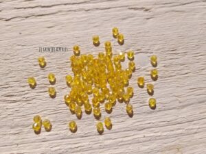 perles abacus Jaune AB