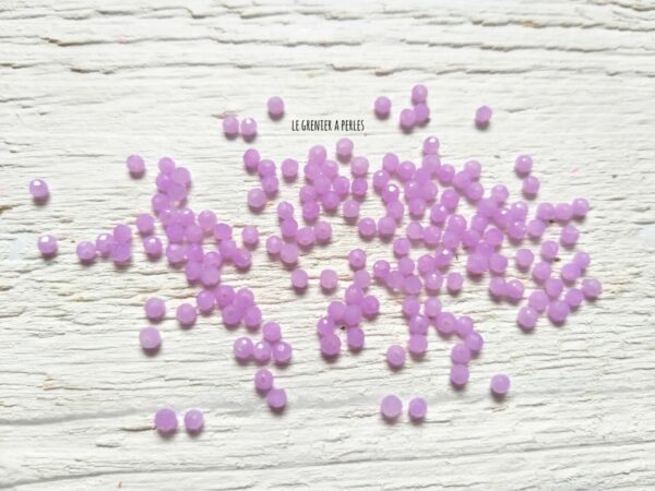 perles abacus Mauve Opal