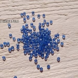 50 perles Abacus 3 mm Bleu Clair AB