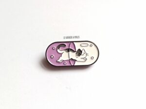 Pin's Gélule de chat