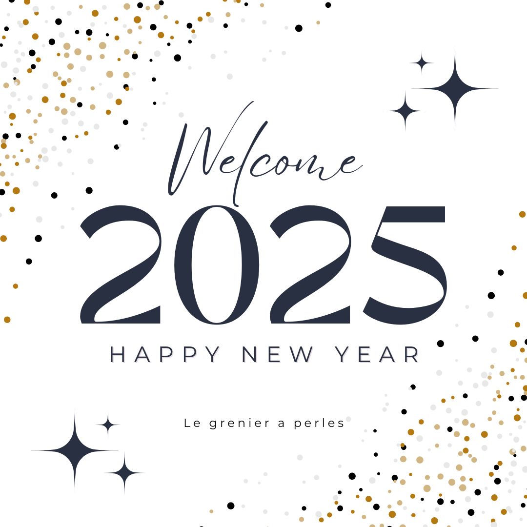 happy new year 2025 le grenier a perles